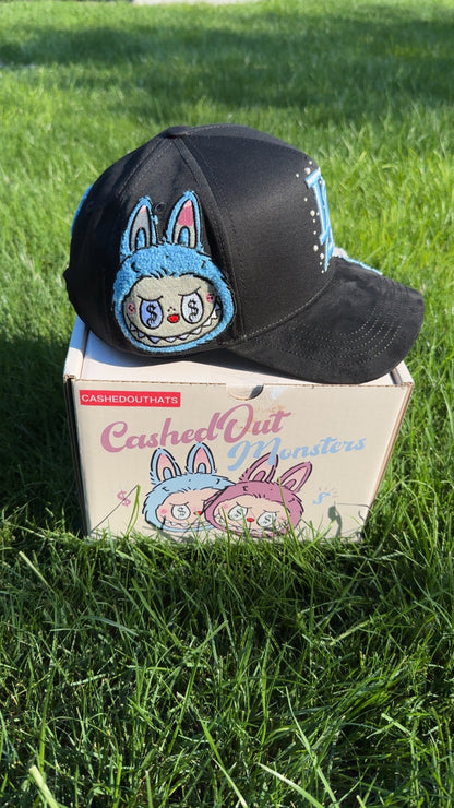 Cashed out Hats- BLUE CASH MONSTER