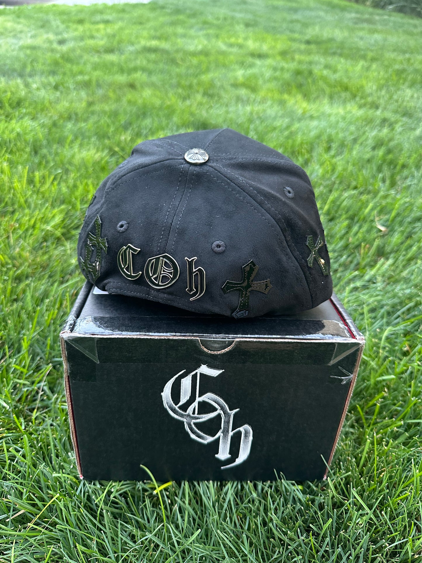 Cashed out Hats- G Chrome Total Black
