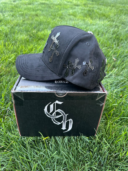 Cashed out Hats- G Chrome Total Black