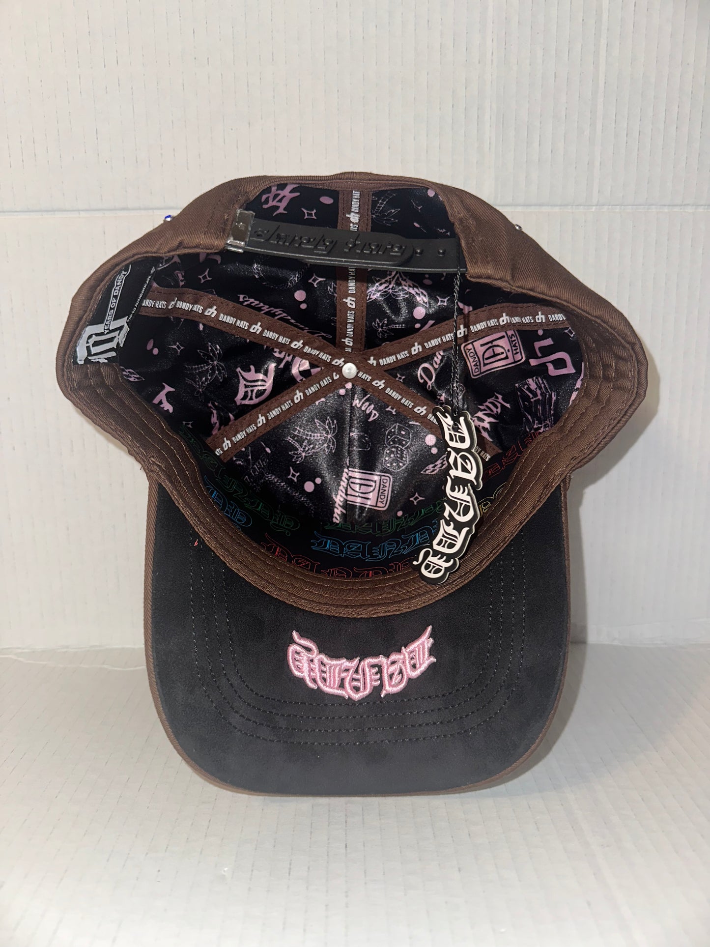 Dandy hats- 10th anniversary brown hat.