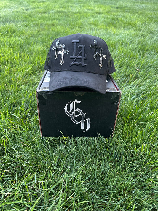 Cashed out Hats- G Chrome Total Black